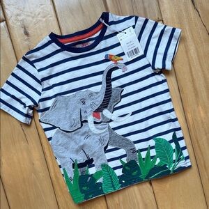 Mini Boden Sz 3-4 - NWT - Elephant Tee